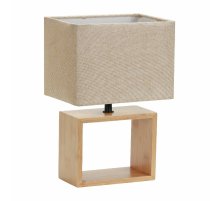 Настольная лампа Uniel UML-B401 E27 LIGHT GREY/WOOD UL-00010956