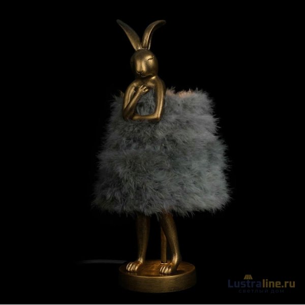 Настольная лампа Loft IT Lapine 10315/A Grey fluff