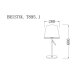 Настольная лампа Lucia Tucci Bristol T895.1