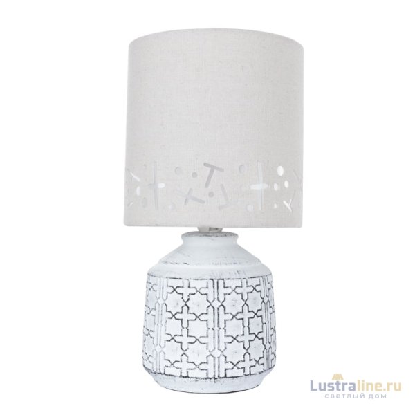 Настольная лампа Arte Lamp Bunda A4007LT-1WH Настольная лампа Arte Lamp Bunda A4007LT-1WH