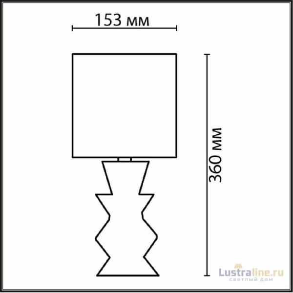 Настольная лампа Lumion Moderni Segi 8133/1T
