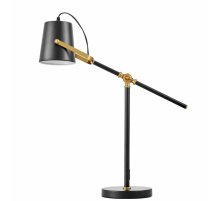 Настольная лампа Lumina Deco LDT 7733-1 BK+MD Настольная лампа Lumina Deco LDT 7733-1 BK+MD