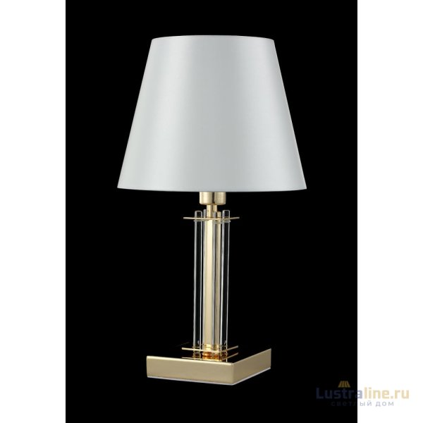 Настольная лампа Crystal Lux Nicolas NICOLAS LG1 GOLD/WHITE