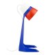 Настольная лампа Uniel ULO-K22 D/E14/A WHITE/BLUE/RED
