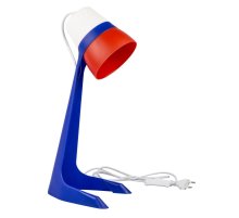 Настольная лампа Uniel ULO-K22 D/E14/A WHITE/BLUE/RED Настольная лампа Uniel ULO-K22 D/E14/A WHITE/BLUE/RED