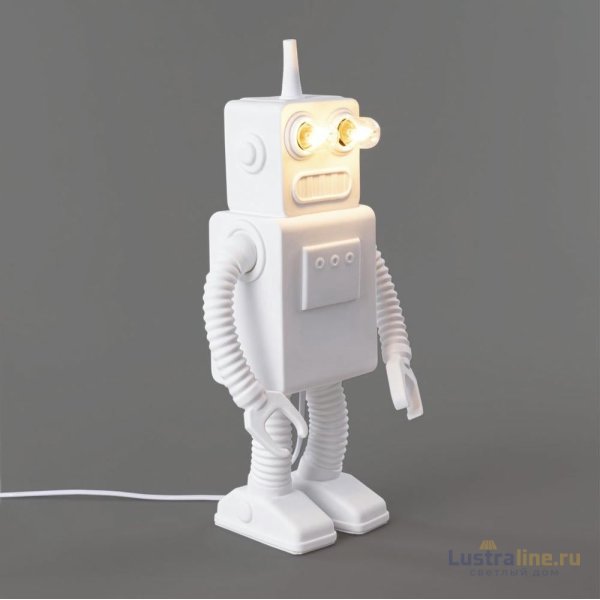 Настольная лампа Seletti Robot Lamp 14710 Настольная лампа Seletti Robot Lamp 14710