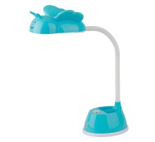 Настольная лампа ЭРА NLED-434-6W-BU Б0031616 Настольная лампа ЭРА NLED-434-6W-BU Б0031616