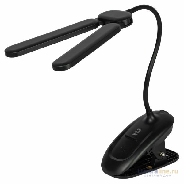 Настольная лампа Эра NLED-512-6W-BK Б0057208 Настольная лампа Эра NLED-512-6W-BK Б0057208