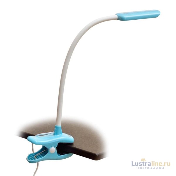 Настольная лампа (UL-00003646) Uniel TLD-554 Blue/LED/400Lm/5500K/Dimmer Настольная лампа (UL-00003646) Uniel TLD-554 Blue/LED/400Lm/5500K/Dimmer
