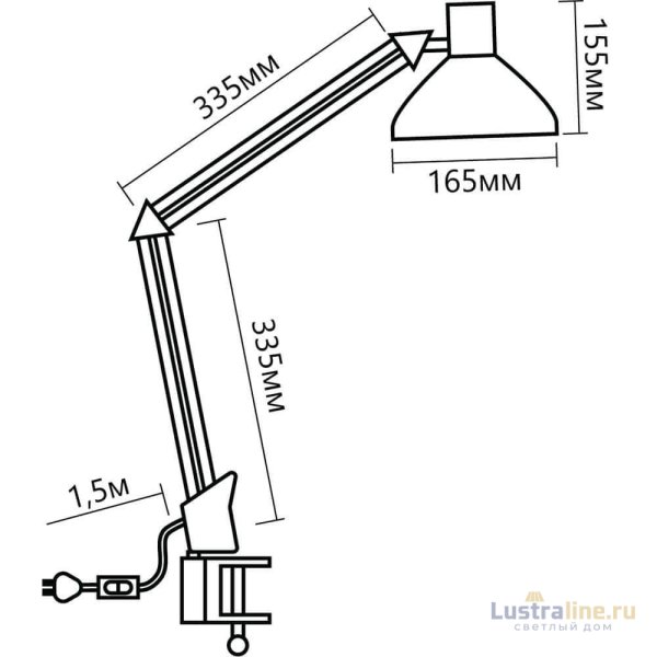 Настольная лампа (10610) Uniel TLD-524 White/LED/500Lm/4500K/Dimmer Настольная лампа (10610) Uniel TLD-524 White/LED/500Lm/4500K/Dimmer