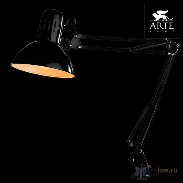 Настольная лампа Arte Lamp Senior A6068LT-1BK Настольная лампа Arte Lamp Senior A6068LT-1BK