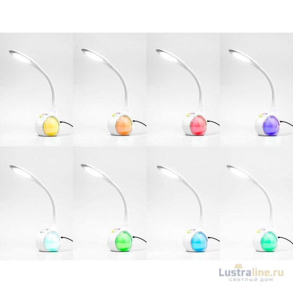 Настольная лампа с RGB подсветкой Ambrella Light Desk DE532