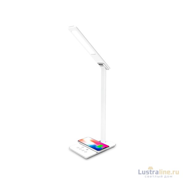 Настольная лампа с беспроводной зарядкой и USB портом Ambrella Light Desk DE581