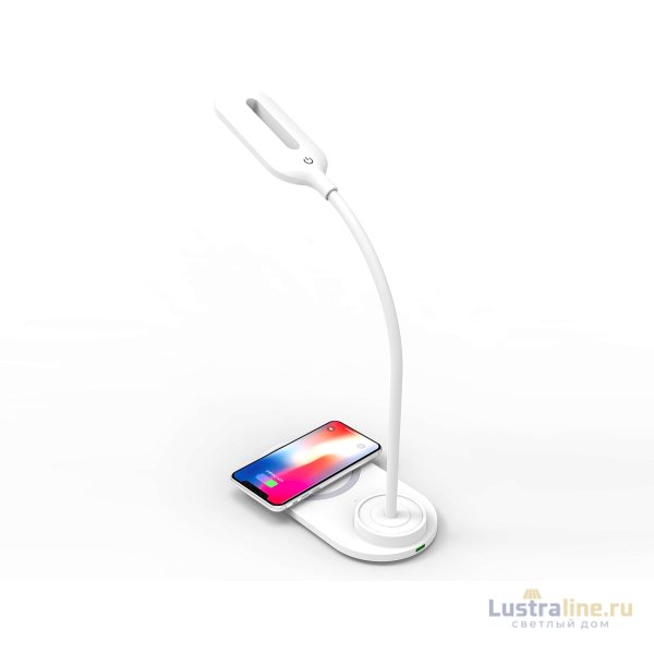 Настольная лампа с беспроводной зарядкой Ambrella Light Desk DE588 Настольная лампа с беспроводной зарядкой Ambrella Light Desk DE588