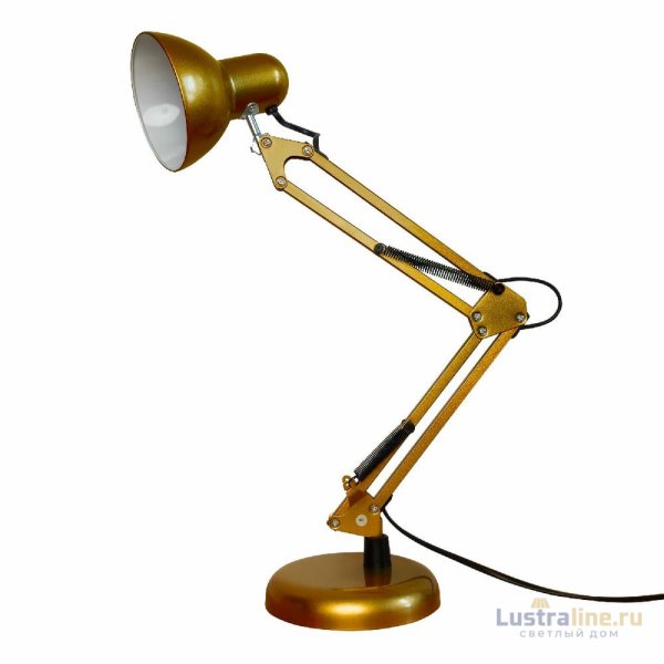 Настольная лампа Uniel TLI-221 GOLD E27 UL-00011103 Настольная лампа Uniel TLI-221 GOLD E27 UL-00011103