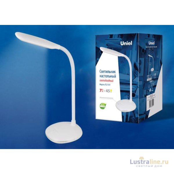 Настольная лампа (UL-00004462) Uniel TLD-561 Black/LED/450Lm/4500K Настольная лампа (UL-00004462) Uniel TLD-561 Black/LED/450Lm/4500K