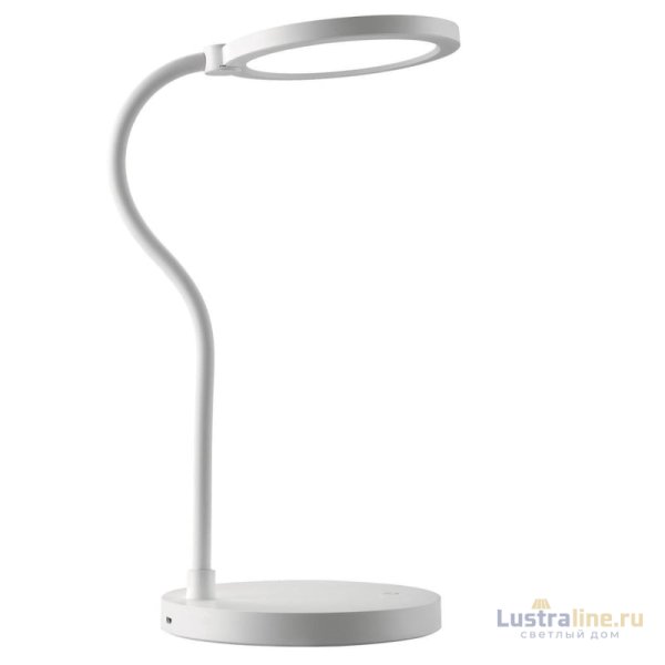 Настольная лампа (UL-00003338) Uniel TLD-553 White/LED/400Lm/4500K/Dimmer/USB Настольная лампа (UL-00003338) Uniel TLD-553 White/LED/400Lm/4500K/Dimmer/USB