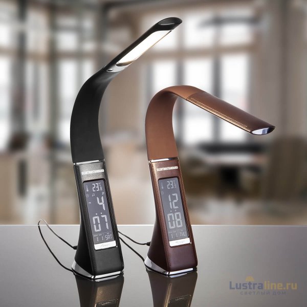 Настольная лампа Elektrostandard Elara коричневый 4690389102349