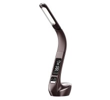 Настольная лампа (UL-00006769) Uniel TLD-566 Brown/LED/300Lm/4500K/Dimmer