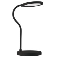 Настольная лампа (UL-00003339) Uniel TLD-553 Black/LED/400Lm/4500K/Dimmer/USB