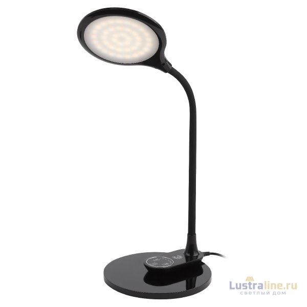 Настольная лампа Эра NLED-498-10W-BK Б0052775
