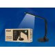 Настольная лампа (UL-00003339) Uniel TLD-553 Black/LED/400Lm/4500K/Dimmer/USB