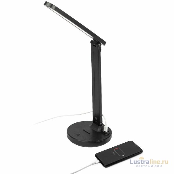 Настольная лампа Эра NLED-511-6W-BK Б0057205 Настольная лампа Эра NLED-511-6W-BK Б0057205