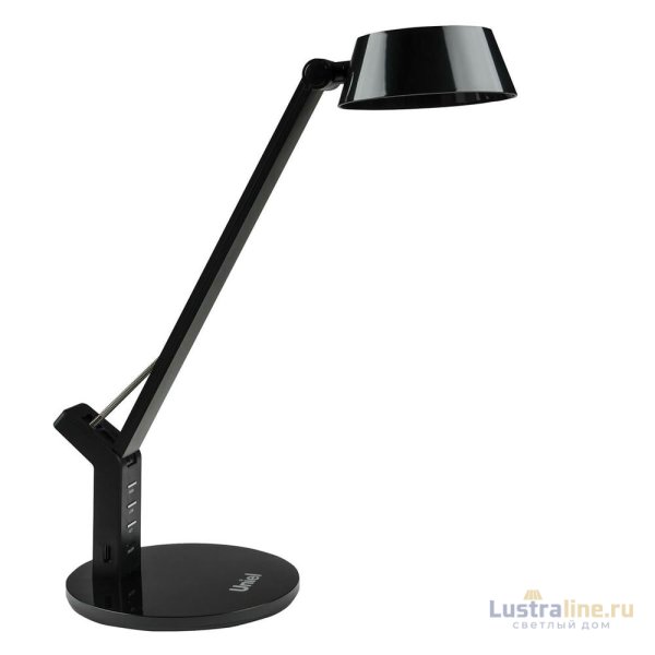 Настольная лампа Uniel TLD-570 Black/Led/500Lm/2700-5500K/Dimmer UL-00007438 Настольная лампа Uniel TLD-570 Black/Led/500Lm/2700-5500K/Dimmer UL-00007438