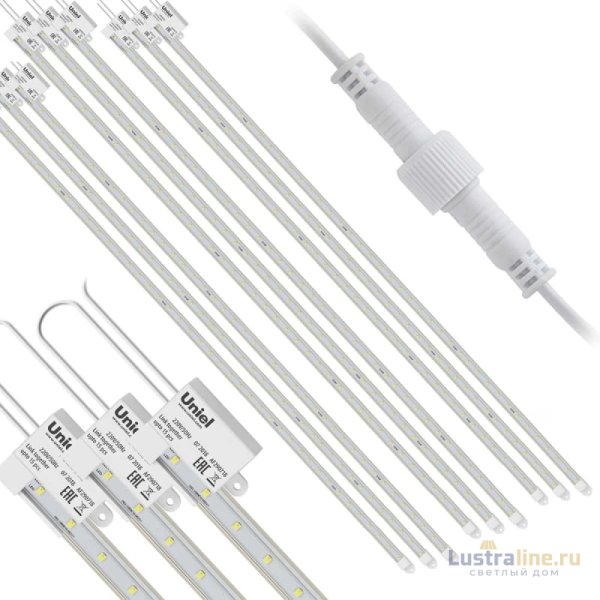 Светодиодный светильник для растений (UL-00003853) Uniel ULY-P91-20W/SPFR/K IP65 AC220V Clear KIT09 Светодиодный светильник для растений (UL-00003853) Uniel ULY-P91-20W/SPFR/K IP65 AC220V Clear KIT09