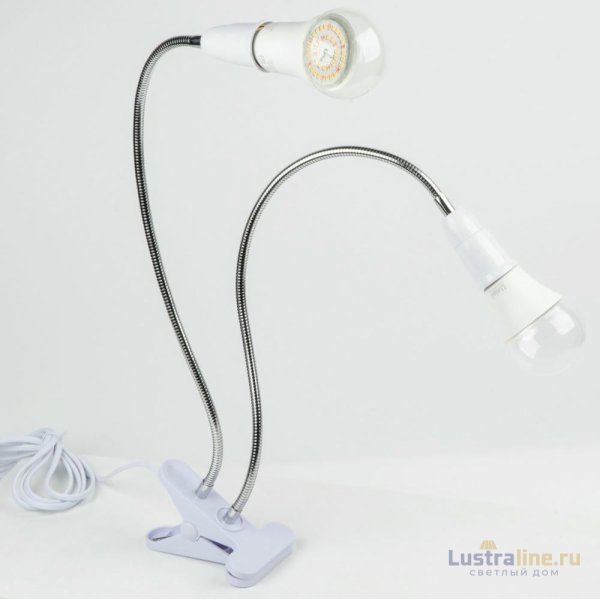 Настольная лампа Uniel ФитоЛето TLI-281 White E27x2 Plant UL-00010305 Настольная лампа Uniel ФитоЛето TLI-281 White E27x2 Plant UL-00010305
