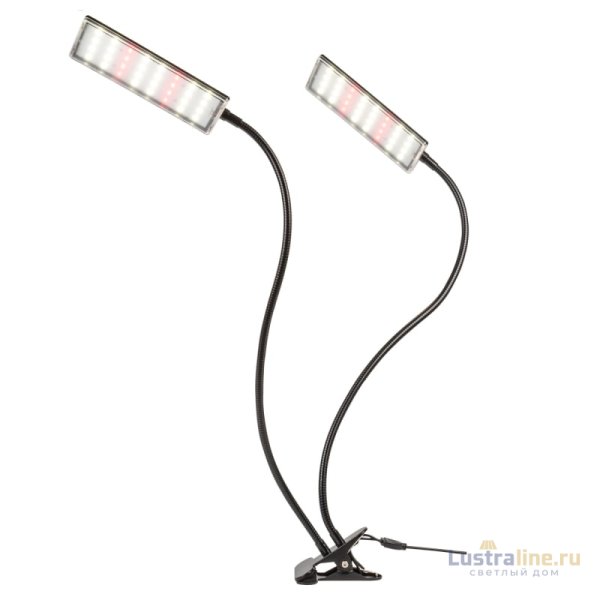 Светодиодный светильник для растений Uniel ULT-P37-24W/SPFB/TM/60 IP40 BLACK TWIN UL-00010378 Светодиодный светильник для растений Uniel ULT-P37-24W/SPFB/TM/60 IP40 BLACK TWIN UL-00010378