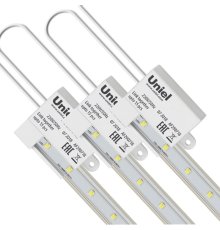 Светодиодный светильник для растений (UL-00003851) Uniel ULY-P91-20W/SPFR/K IP65 AC220V Clear KIT03