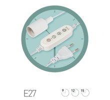 Светильник для растений Эра FITO-Time Holder E27 3 м Б0064279