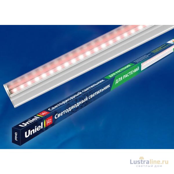 Линейный светодиодный светильник для растений (UL-00003958) Uniel ULI-P17-14W/SPLE IP20 White Линейный светодиодный светильник для растений (UL-00003958) Uniel ULI-P17-14W/SPLE IP20 White