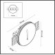 Подсветка для лестниц и ступеней Odeon Light Gips 7081/3WL