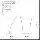 Настенный светильник Odeon Light Gips 3882/1W