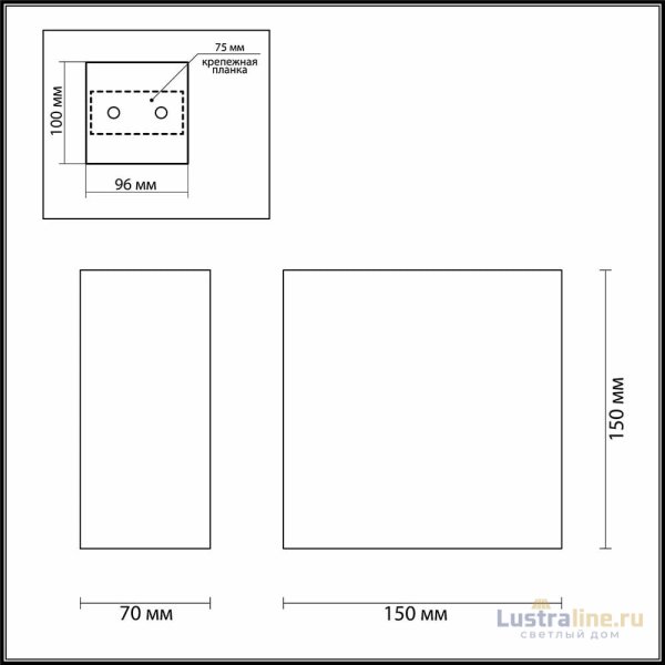 Настенный светильник Odeon Light Gips 3883/1W Настенный светильник Odeon Light Gips 3883/1W