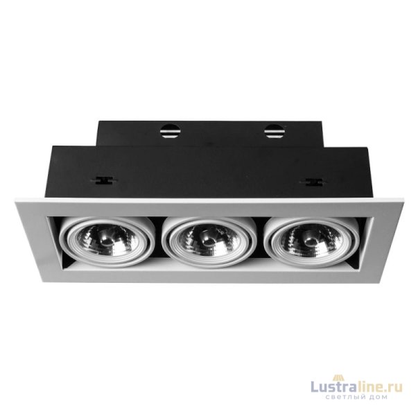 Встраиваемый светильник Arte Lamp Technika A5930PL-3WH