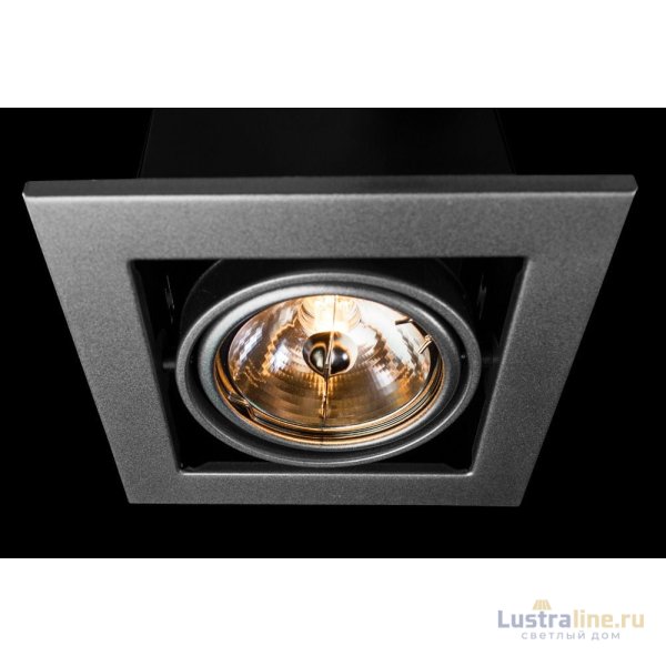 Встраиваемый светильник Arte Lamp Technika A5930PL-1SI Встраиваемый светильник Arte Lamp Technika A5930PL-1SI