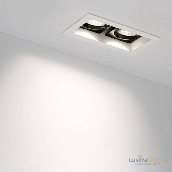 Встраиваемый светильник Arlight CL-KARDAN-S180x102-2x9W Day 024138 Встраиваемый светильник Arlight CL-KARDAN-S180x102-2x9W Day 024138