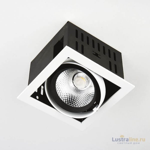 Встраиваемый светильник Ambrella Light T811 BK/CH 12W 4200K Встраиваемый светильник Ambrella Light T811 BK/CH 12W 4200K