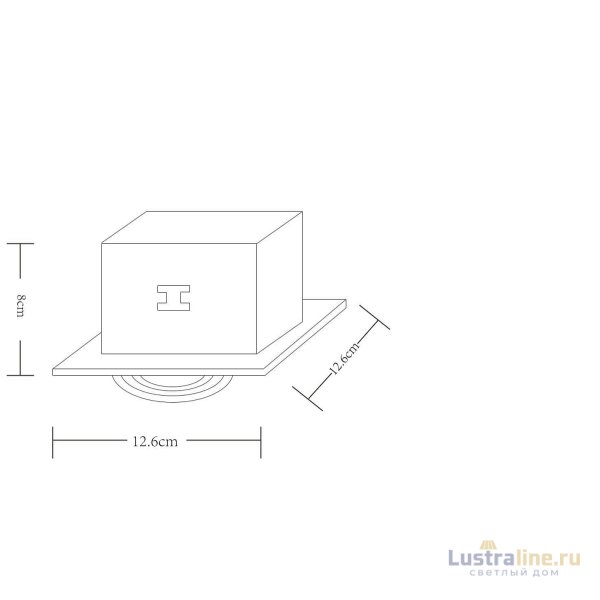 Встраиваемый светильник Arte Lamp Technika A5941PL-1WH