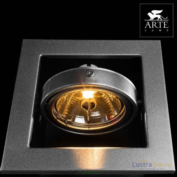 Встраиваемый светильник Arte Lamp Technika A5930PL-1SI Встраиваемый светильник Arte Lamp Technika A5930PL-1SI