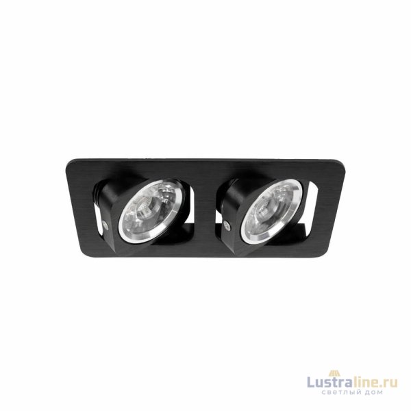 Встраиваемый светильник Loft IT Screen 10328/2A Black Встраиваемый светильник Loft IT Screen 10328/2A Black