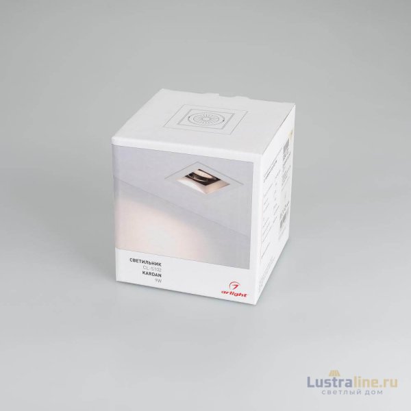 Встраиваемый светильник Arlight CL-KARDAN-S102x102-9W Warm 024137 Встраиваемый светильник Arlight CL-KARDAN-S102x102-9W Warm 024137