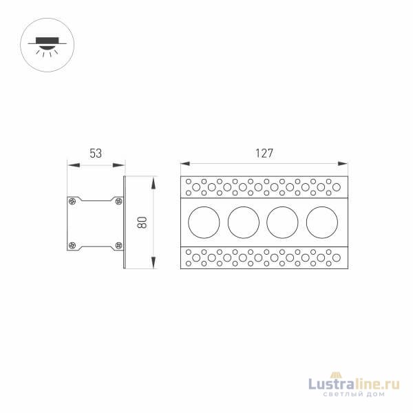 Встраиваемый светодиодный светильник Arlight MS-Orient-Built-Trimless-TC-S38x127-10W Day4000 032224 Встраиваемый светодиодный светильник Arlight MS-Orient-Built-Trimless-TC-S38x127-10W Day4000 032224