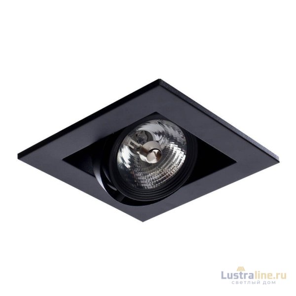 Встраиваемый светильник Arte Lamp Technika A5930PL-1BK Встраиваемый светильник Arte Lamp Technika A5930PL-1BK
