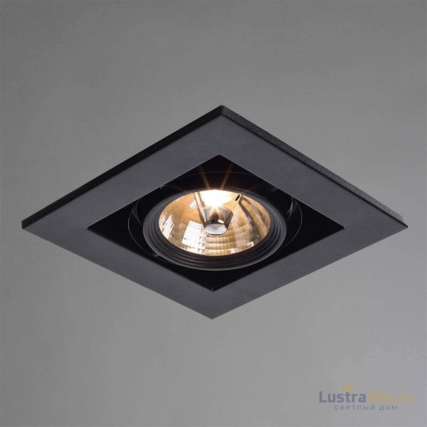 Встраиваемый светильник Arte Lamp Technika A5930PL-1BK Встраиваемый светильник Arte Lamp Technika A5930PL-1BK