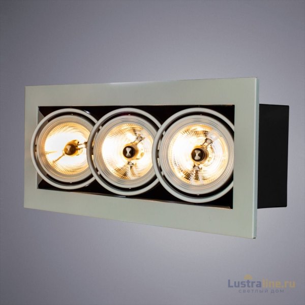 Встраиваемый светильник Arte Lamp Technika A5930PL-3WH