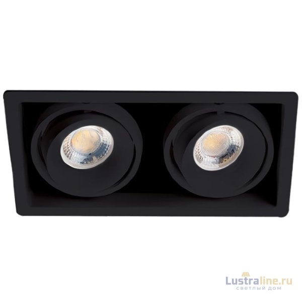 Встраиваемый светильник Italline DE-312 black Встраиваемый светильник Italline DE-312 black